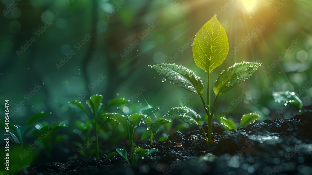 Poster environment, conservation, and ecology are all concepts that grow. today is world environment day. g