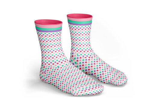 Socks Mockup