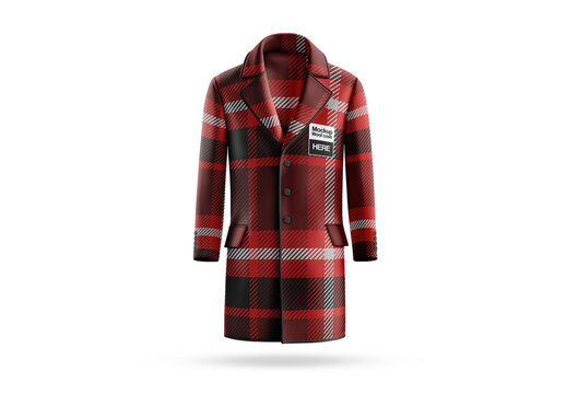 Wool Coat Mockup