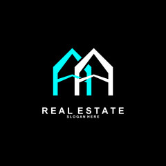 Logo design for a Real estate company in a modern style.