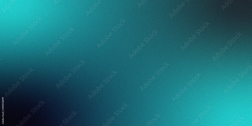 Aufkleber gradient abstract ocean blue background. teal green blue color gradient background with glowing roug