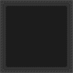 Gothic stylised ornamental frame. Floral patterned decoration.