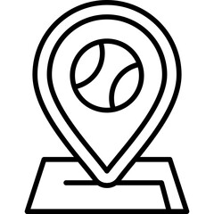 Sport Pin Icon