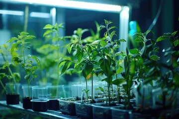 plant, botanic, floral research center facility. Bio research center