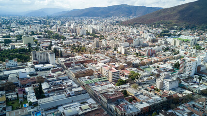 Cityscape of Salta City in Argentina
