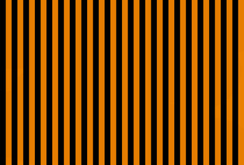 Shocking DarkOrange  color and black color background with lines. traditional vertical striped background texture..