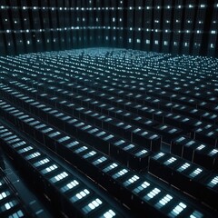 Naklejka premium Background of technological concepts