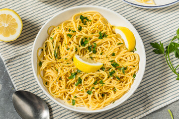 Italian Homemade Lemon Pepper Pasta
