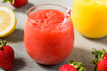 Frozen Boozy Hard Seltzer Slushie