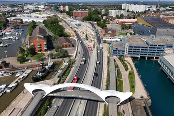 A63 Castle Street dual carriageway road improvements, Kingston upon Hull 