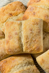 Homemade Baked Ciabatta Buns