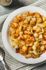 Homemade Fried Potato Hash Browns