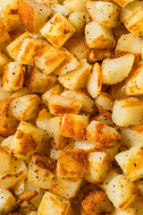 Homemade Fried Potato Hash Browns