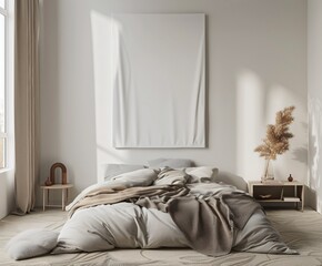 Mockup. Elegant Room Design.