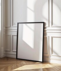 Mockup. Elegant Room Design.