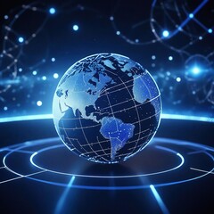 Fototapeta premium Background of technological concepts