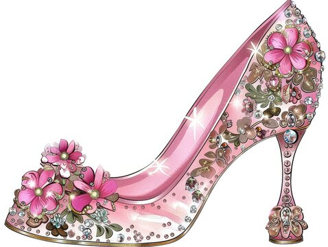 Pink Glitter Heels Images Browse 1 361 Stock Photos Vectors and Video Adobe Stock
