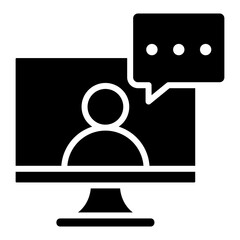 Mentor Chat  Icon Element For Design