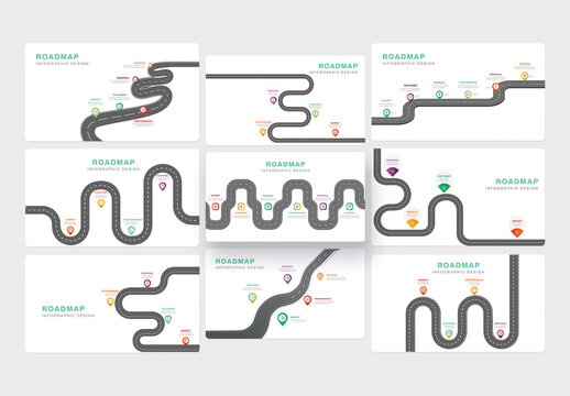 Marketing RoadMap Infographic Presentation Template