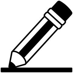 Pencil Black Fill icon