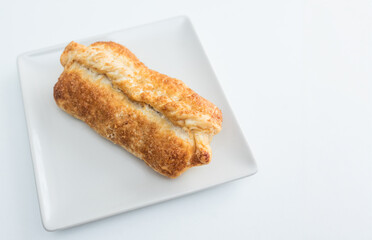 Apple Pie. Double crust apple pie with cinnamon made with shortcrust pastry.