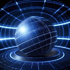 Fototapeta premium Background of technological concepts