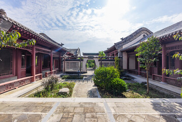 Fototapeta premium View of Rongzi winery, Xiangning County, Linfen City, Shanxi Province