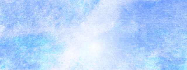 abstract soft brush painted white and blue watercolor background.watercolor, blue, soft, background, white, abstract, sky, paper, blob, blur, border, brush, cyan, greeting, ink, invitation, label, oil
