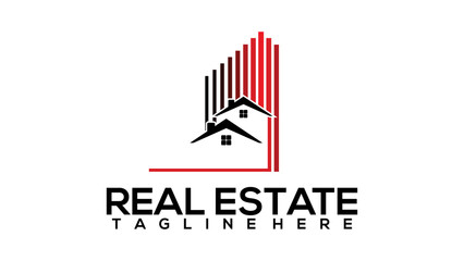 Real Estate Logo, business, icon, graph, illustration, vector, logo