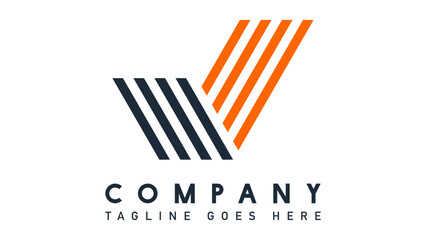 V, Tech Logo, V logo