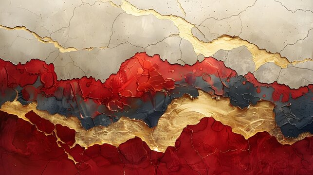 Baroque kintsugi watercolor, A captivating artist pours their heart and soul into their craft, dedicating countless hours to perfecting their skills and creating works of beauty that captivate the