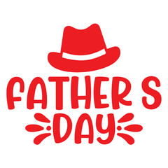 Father’s Day typography design on plain white transparent isolated background for sign, card, shirt, hoodie, sweatshirt, apparel, tag, mug, icon, poster or badge