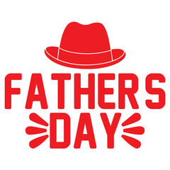 Father’s Day typography design on plain white transparent isolated background for sign, card, shirt, hoodie, sweatshirt, apparel, tag, mug, icon, poster or badge