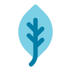 leaf icon for illustration