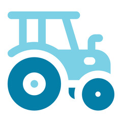 tractor icon for illustration