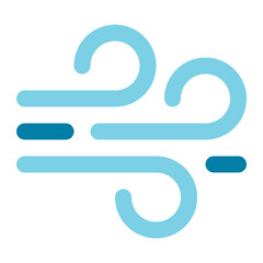 wind icon for illustration