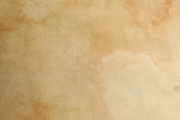 Texture of old paper as background, top view