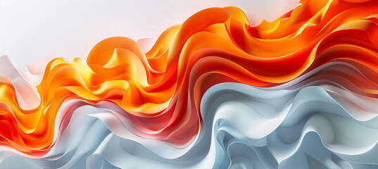 Dynamic Geometric 3D Abstract Design | Futuristic Digital Art Composition