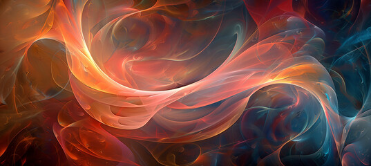 Sleek and Contemporary Abstract Composition in Modern Design Aesthetics