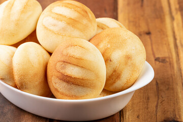 Delicious and nutritious almojabanas or pandebono, a food based on cassava flour and cheese