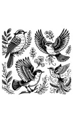 eagle with wings