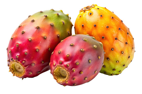cactus pear isolated on a transparent background