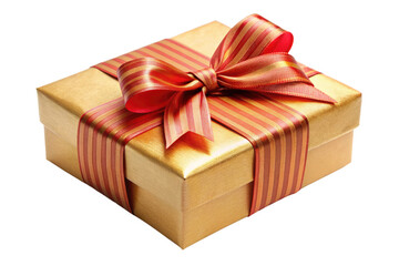 Obraz premium Gift box isolated on a transparent background