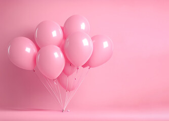 Celebration party banner with  balloons background. Grand Opening Card luxury greeting rich. frame template.