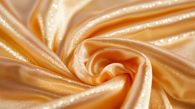 The matte finish of the satin fabric exudes an elegant and sophisticated touch perfect for a formal event