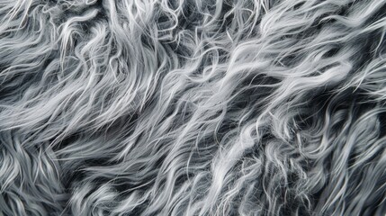 Obraz premium Soft and velvety this closeup image reveals the intricate texture of fuzzy fur with each individual strand blending seamlessly into the next