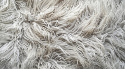 Fluffy and light grey feathers compressed together to form a dense and fluffy ball
