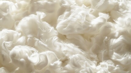 Fototapeta premium Cottony Blossom Petals Fluffy downy petals reminiscent of cotton with a soft and airy feel to the touch