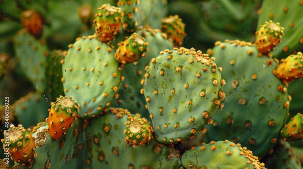 Poster the bumps on the cactus vary in size and shape some larger and more pronounced while others are smal