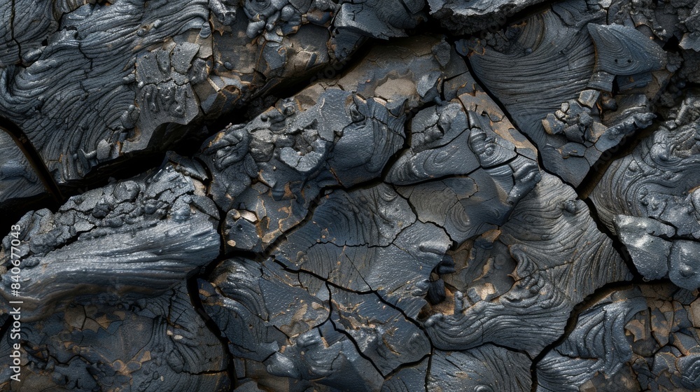 Poster charred and jagged this rough volcanic rock reveals a deep and uneven texture with layers of dark as